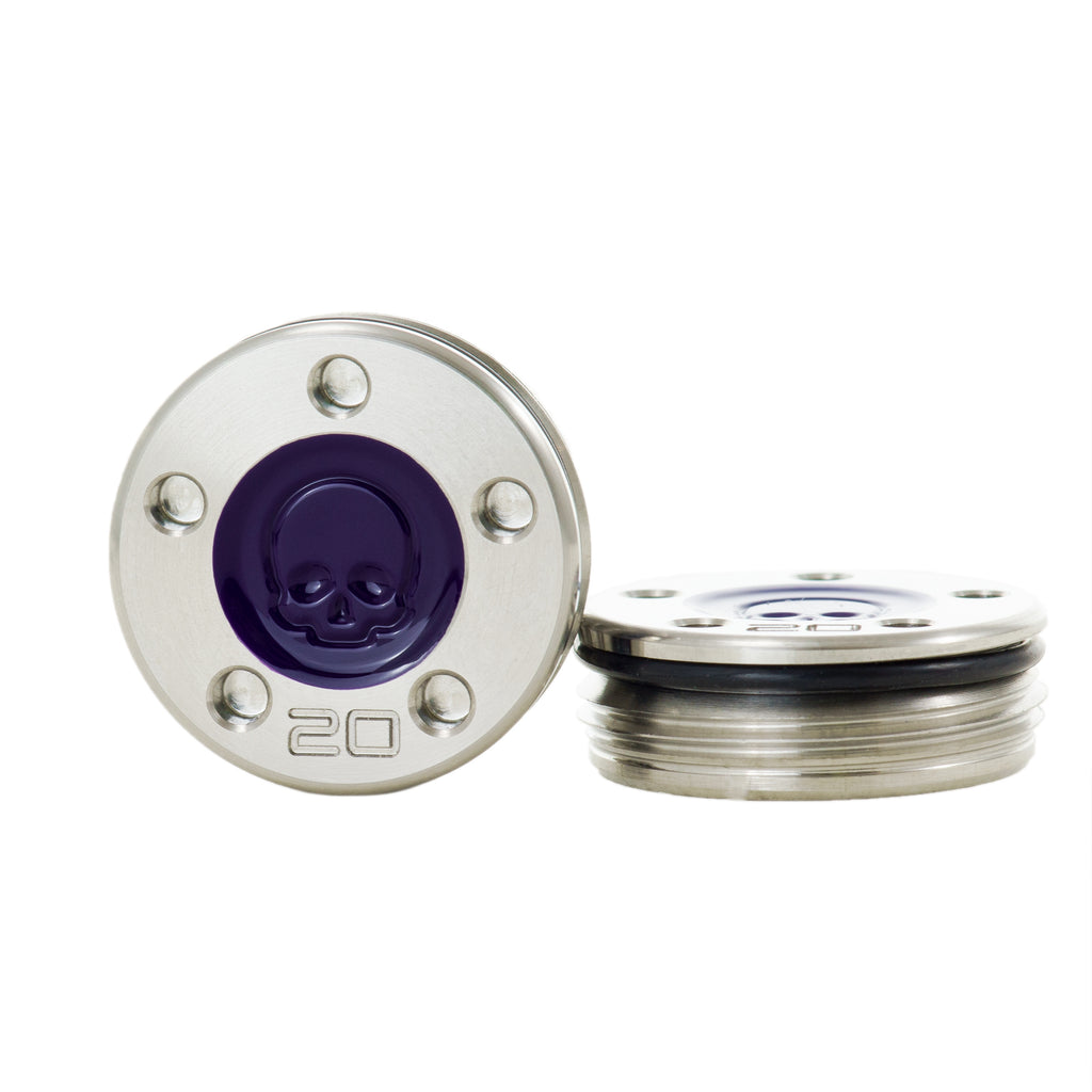 Skull Purple Scotty Cameron Putter Weights | 19th Hole custom Shop