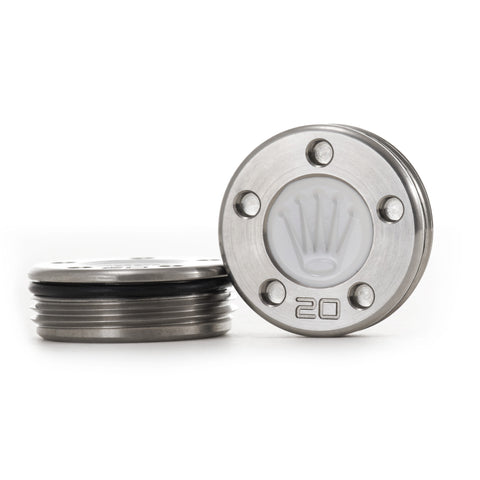 Royal Crown White Scotty Cameron Putter Weight | 19th Hole Custom Shop