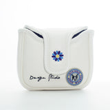 French Bulldog Sugar Skull TaylorMade Mallet Putter Head cover | 19thHoleCustomShop