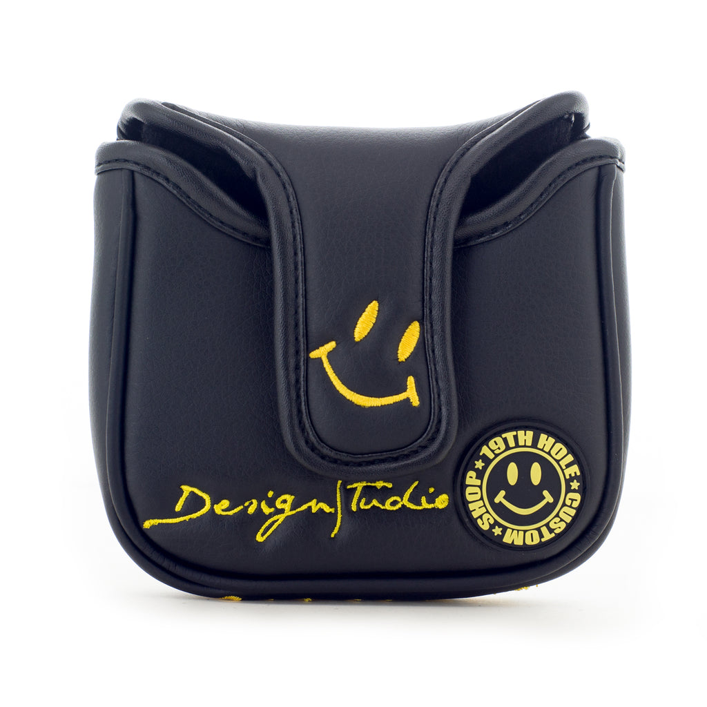 Smile Face magnetic head cover for TaylorMade mallet putter