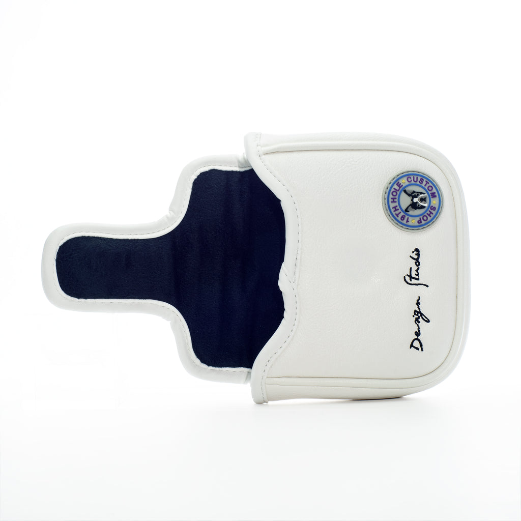 French Bulldog Sugar Skull magnetic Mallet Putter Head cover | 19thHoleCustomShop