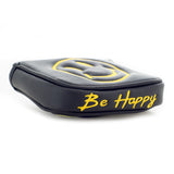 Smile Face magnetic head cover for mallet putter | 19thHoleCustomShop