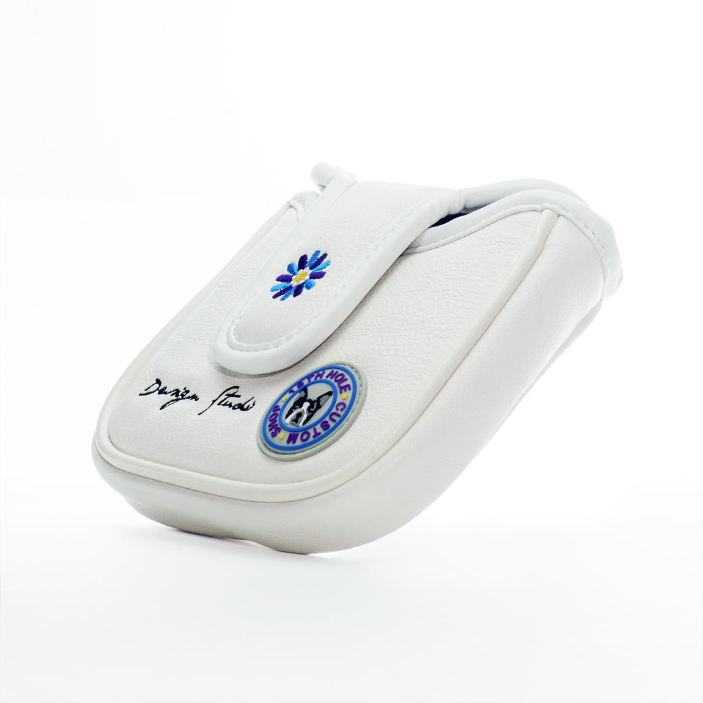 French Bulldog Sugar Skull Hi-MOI Mallet Putter Head cover | 19thHoleCustomShop