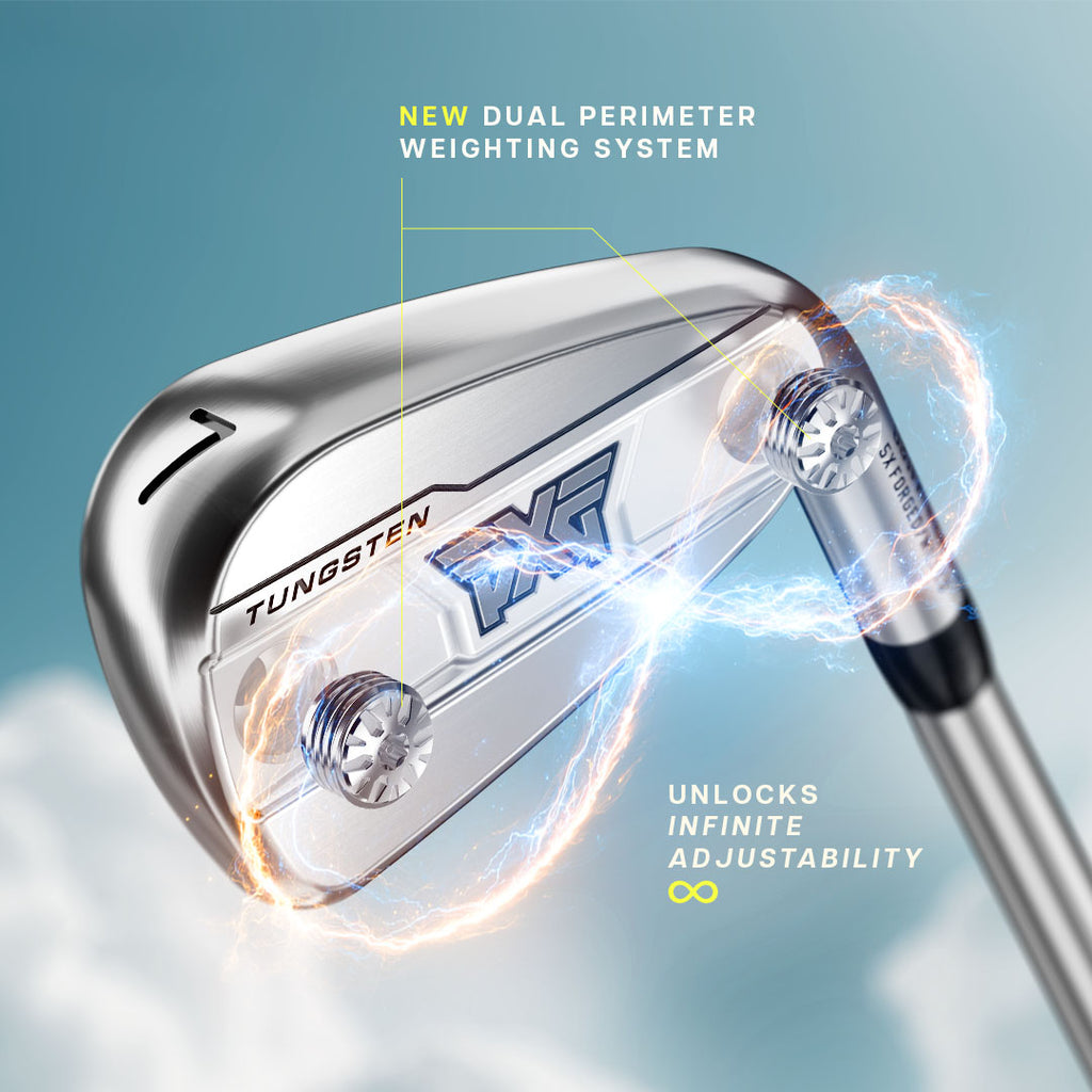 pxg iron8 dual perimeter weighting system