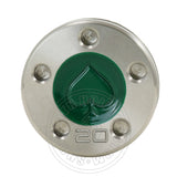 Custom Green Spades Ace Scotty Cameron Putter Weights | 19th Hole Custom Shop