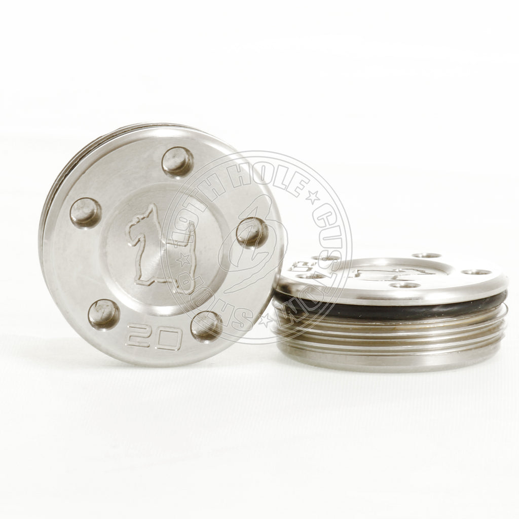 2 of Scottie Dog Unpainted Scotty Cameron Putter Weights | 19th Hole custom Shop