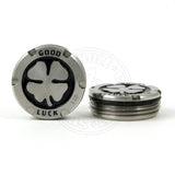 2 of Deluxe Tour Style Black Lucky Clove Scotty Cameron Putter Weights | 19th Hole Custom Shop