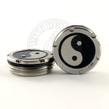 2 of Deluxe Tour Style Black Yin Yang Scotty Cameron Putter Weights | 19th Hole Custom Shop