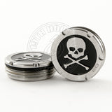 2 Custom Tour Style Black Skull Scotty Cameron Putter Weights | 19th Hole Custom Shop