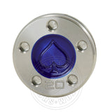 Custom Blue Spades Ace Scotty Cameron Putter Weights | 19th Hole Custom Shop