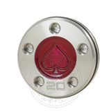 Red Spades Ace Scotty Cameron Putter Weights | 19th Hole Custom Shop