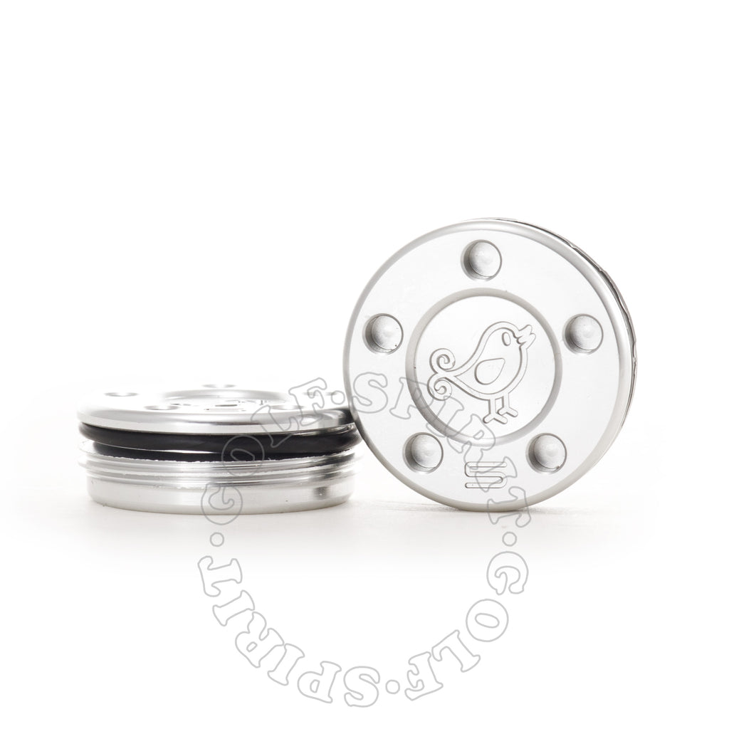 2 of Unpainted Birdie Scotty Cameron Putter Weights | 19th Hole Custom Shop