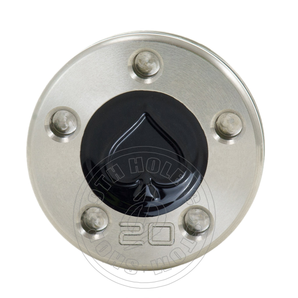 Black Spades Ace Scotty Cameron Putter Weights | 19th Hole Custom Shop