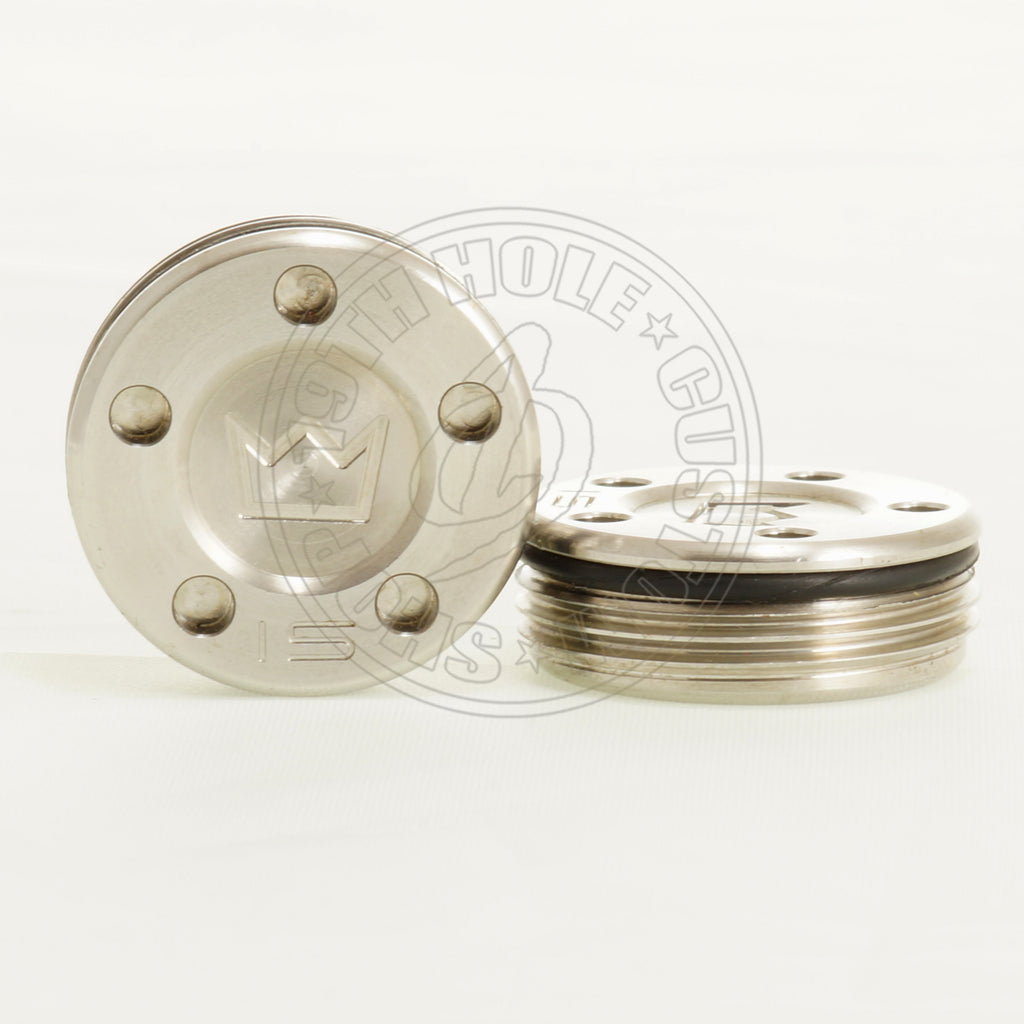 2 Unpainted King Crown Scotty Cameron Putter Weights | 19th Hole Custom Shop