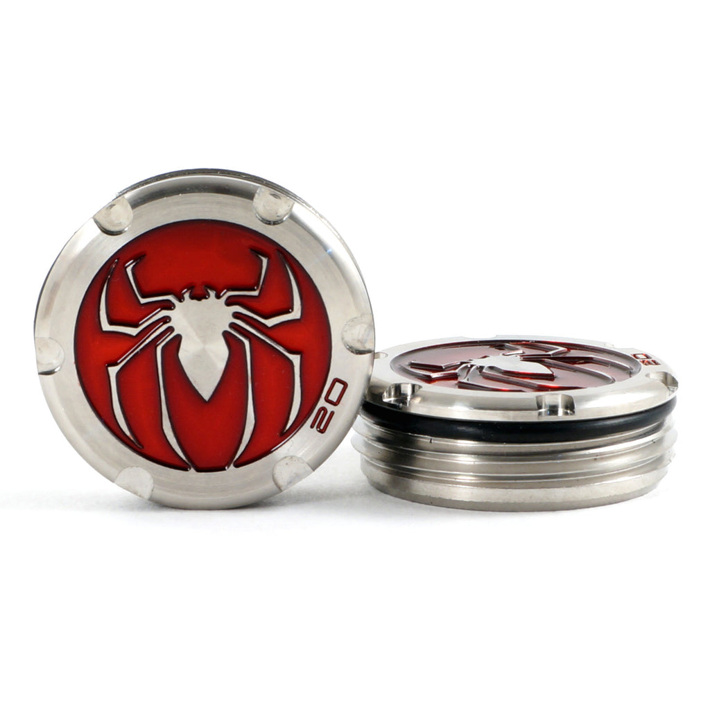 Deluxe Tour Style Red Spiderman Scotty Cameron Putter Weights | 19th Hole Custom Shop
