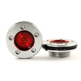 Red Scotty Cameron Fastback Squareback Mallet Putter Weights | 19th Hole Custom Shop