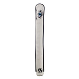 Eye and Arrow Golf Alignment Stick Cover White | 19th Hole Custom Shop