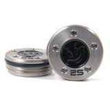 Black Dancing Grinder Smile Face Scotty Cameron Putter Weights heavy | 19th Hole Custom Shop