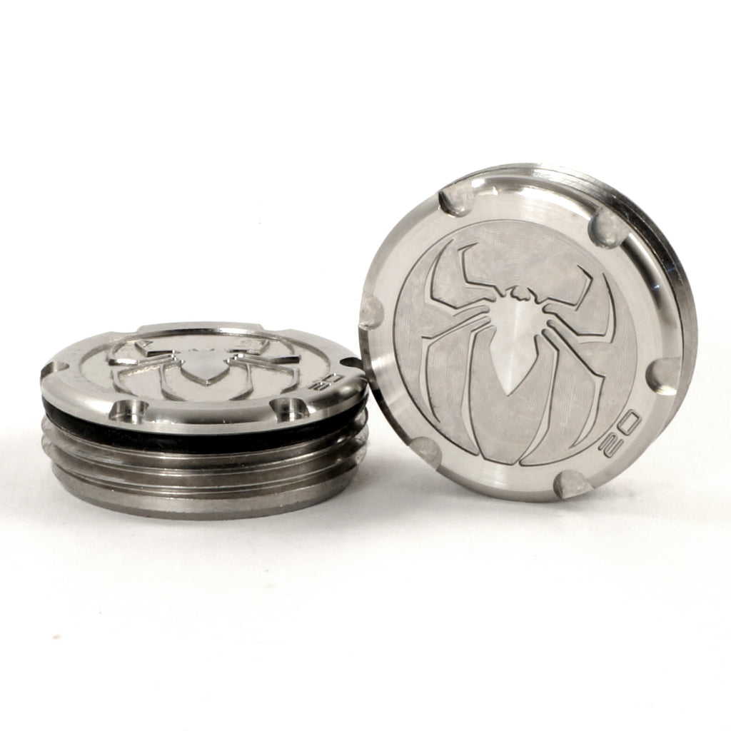 Deluxe Tour Style Unpainted Spiderman Scotty Cameron Putter Weights | 19th Hole Custom Shop