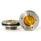 Gold Scottie Dog Scotty Cameron Fastback Squareback Mallet Putter Weights | 19th Hole Custom Shop