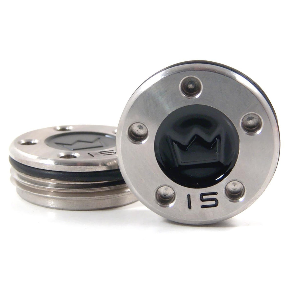 Custom Black King Crown Scotty Cameron Putter Weights | 19th Hole Custom Shop