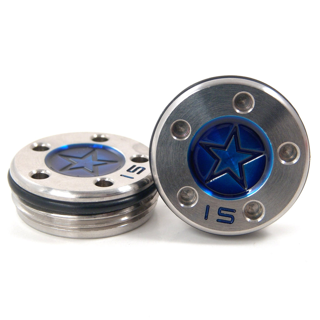 2 of Star Blue Scotty Cameron Putter Weight | 19th Hole custom Shop