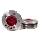 2 of Weight for Scotty Cameron Putters, Letter S, Red