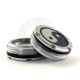 Custom Deluxe Tour Style Black Yin Yang Scotty Cameron Putter Weights | 19th Hole Custom Shop