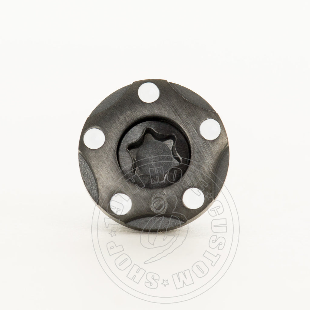 Black TaylorMade Spider Putter Weights | 19th Hole Custom Shop