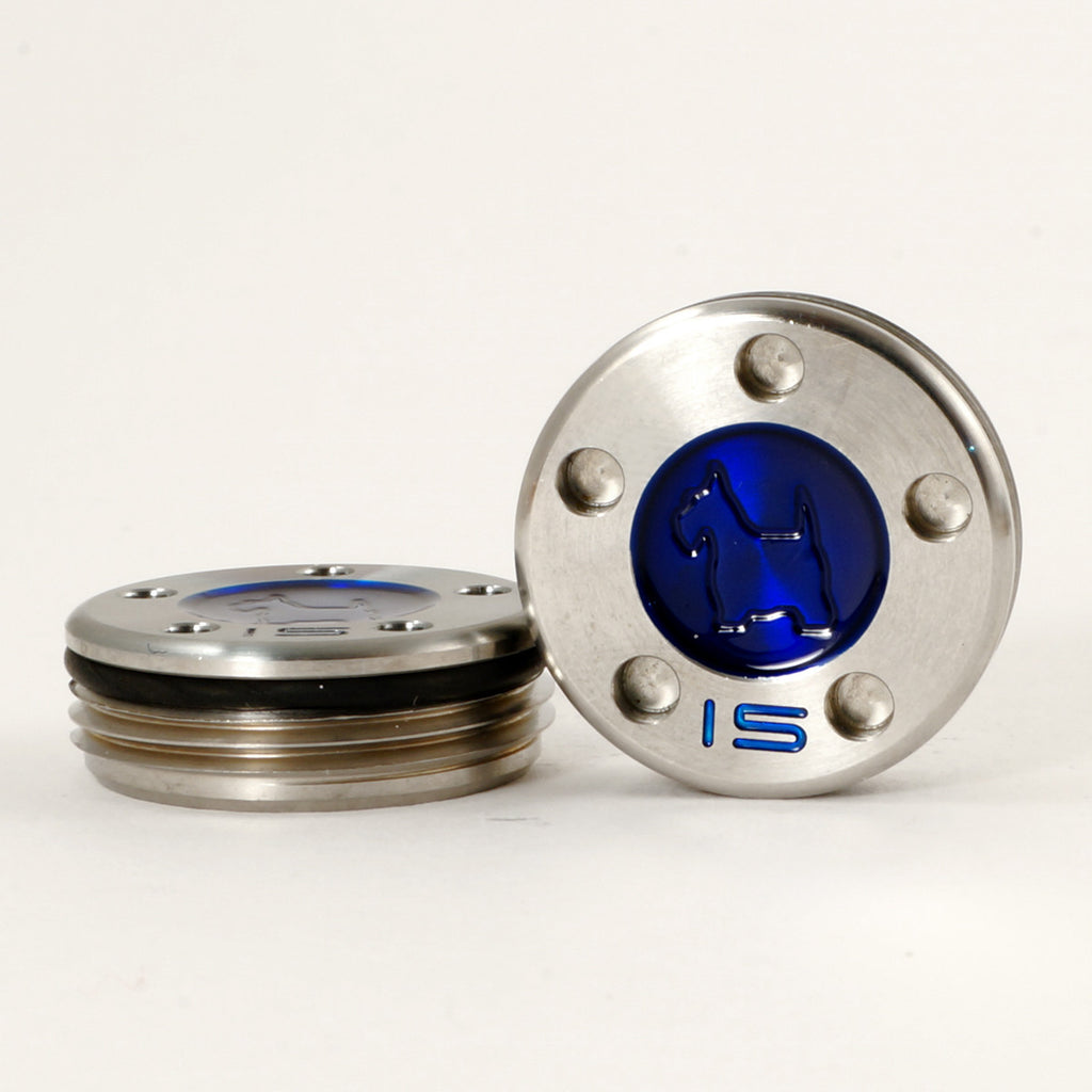 2 of Scottie Dog Blue Scotty Cameron Putter Weights | 19th Hole custom Shop