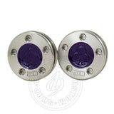 Purple Play Card Spades Clubs Scotty Cameron Putter Weights | 19th Hole Custom Shop