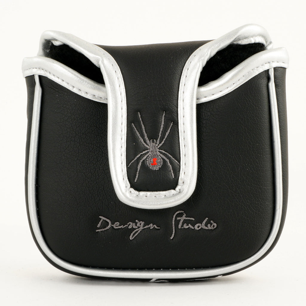 Black Spider Scotty Cameron Mallet Putter Head cover | 19th Hole Custom Shop