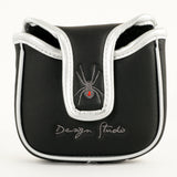 Black Spider Scotty Cameron Mallet Putter Head cover | 19th Hole Custom Shop