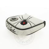 White Spider Scotty Cameron Mallet Putter Head cover | 19th Hole Custom Shop