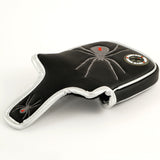 Black Spider Cobra Mallet Putter Head cover | 19th Hole Custom Shop