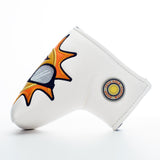 Summer Sun Odyssey Blade Mid Mallet Putter Head cover | 19thHoleCustomShop