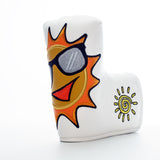 Summer Sun TaylorMade Blade Mid Mallet Putter Head cover | 19thHoleCustomShop