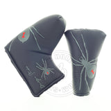 Black Spider Blade and Mid Mallet Putter head cover | 19th Hole Custom Shop