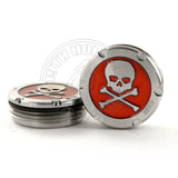 Custom Tour Style Red Skull Scotty Cameron Putter Weights | 19th Hole Custom Shop