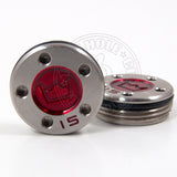 2 Red King Crown Scotty Cameron Putter Weights | 19th Hole Custom Shop