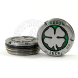 2 of 35g Tour Style Green Lucky Clover Scotty Cameron Putter Weights | 19th Hole Custom Shop