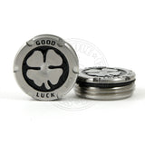 Deluxe Tour Style Black Good Luck Clove Scotty Cameron Putter Weights | 19th Hole Custom Shop