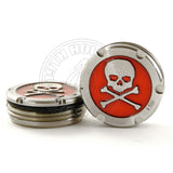 2 Tour Style Red Skull Scotty Cameron Putter Weights | 19th Hole Custom Shop