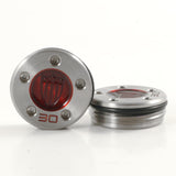 Custom Heavy USA Shield Red Scotty Cameron Putter Weights | 19th Hole custom Shop