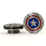 Heavy Captain America Tour Style Tungsten Scotty Cameron Mallet Putter Weights | 19th Hole Custom Shop