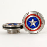 Captain America Tour Style Scotty Cameron Mallet Putter Weights | 19th Hole Custom Shop