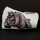 Bulldog Embroidering TaylorMade Head Cover for Blade and Mid size Mallet Putter | 19th Hole Custom Shop