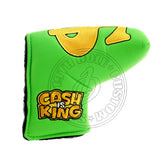 Green Cash is King Cobra Blade & Mid Mallet Putter Head Cover | 19th Hole Custom Shop