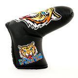 Black Tiger Odyssey Blade Putter Head Cover | 19th Hole Custom Shop