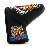 Black Tiger Ping Blade and Mid Mallet Putter Head Cover | 19th Hole Custom Shop